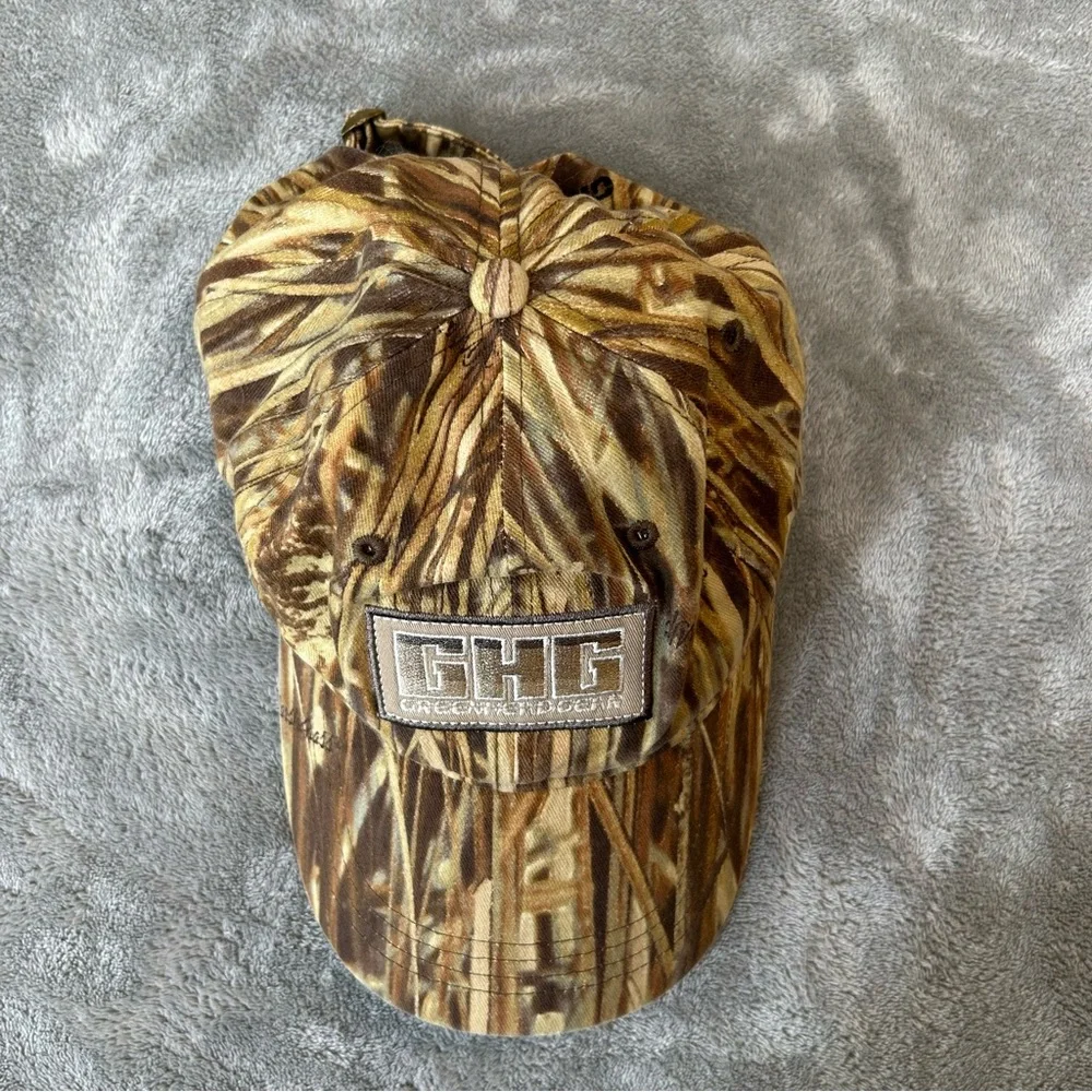 GHG Greenhead Gear Decoys Camo Hat Cap Strapback‎ Duck Hunting Avery-Adjustable